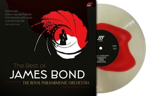 BEST OF JAMES BOND - RED IN NATURAL CLEAR VINYL