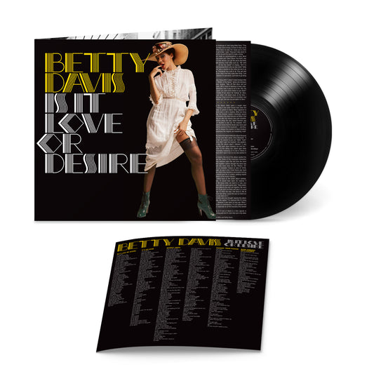 DAVIS,BETTY - IS IT LOVE OR DESIRE Vinyl LP