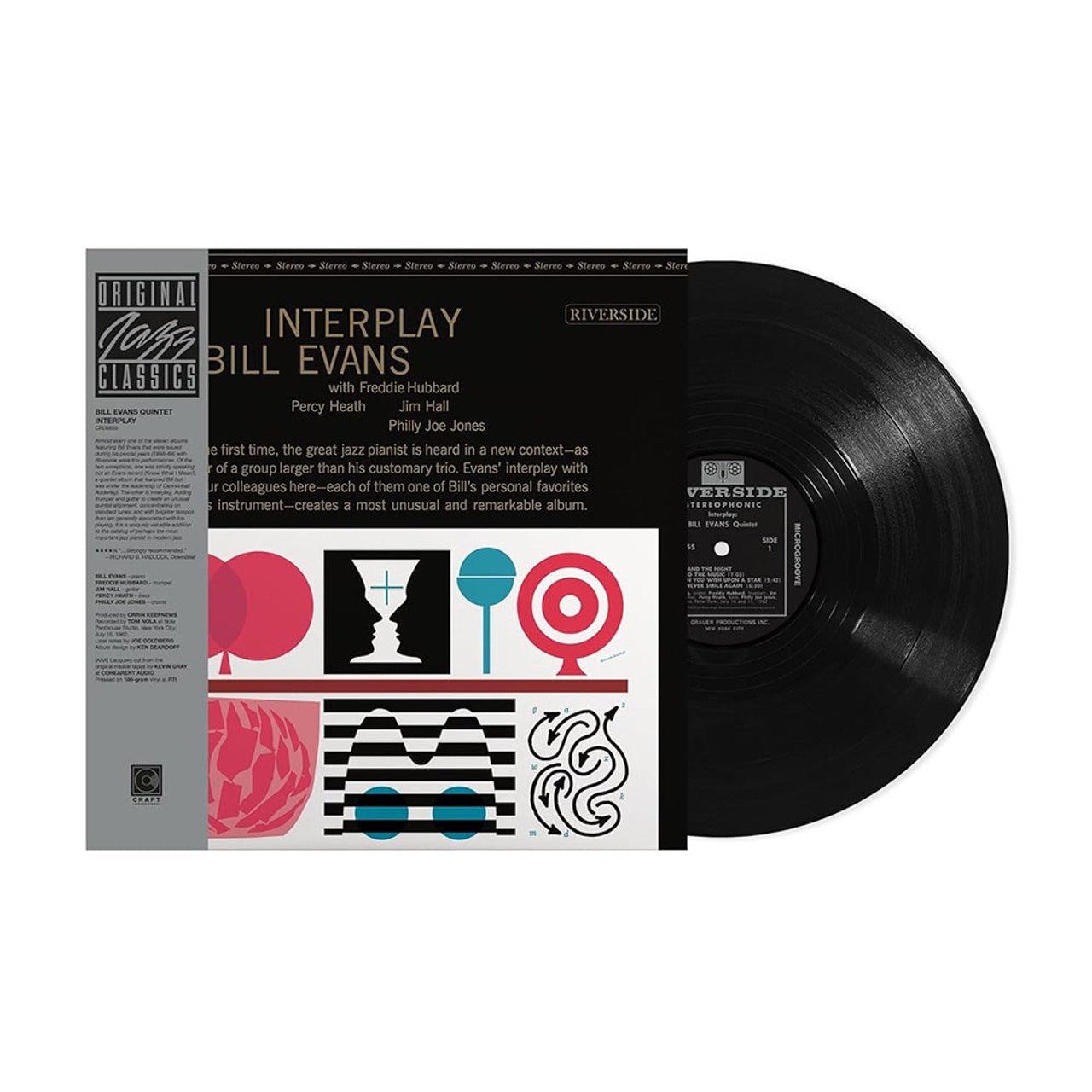 EVANS,BILL TRIO - INTERPLAY (ORIGINAL JAZZ CLASSICS SERIES) Vinyl LP