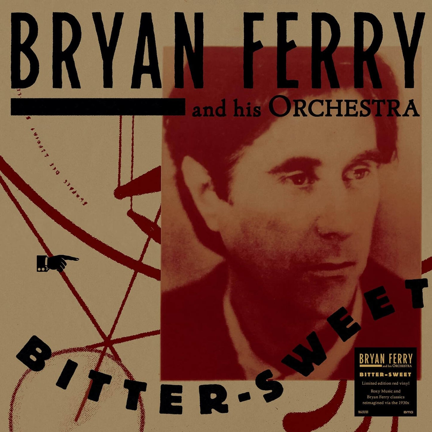 FERRY,BRYAN - BITTER-SWEET Vinyl LP