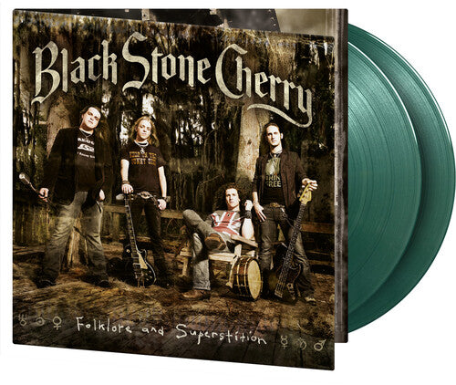 BLACK STONE CHERRY - FOLKLORE & SUPERSTITION Green Vinyl LP