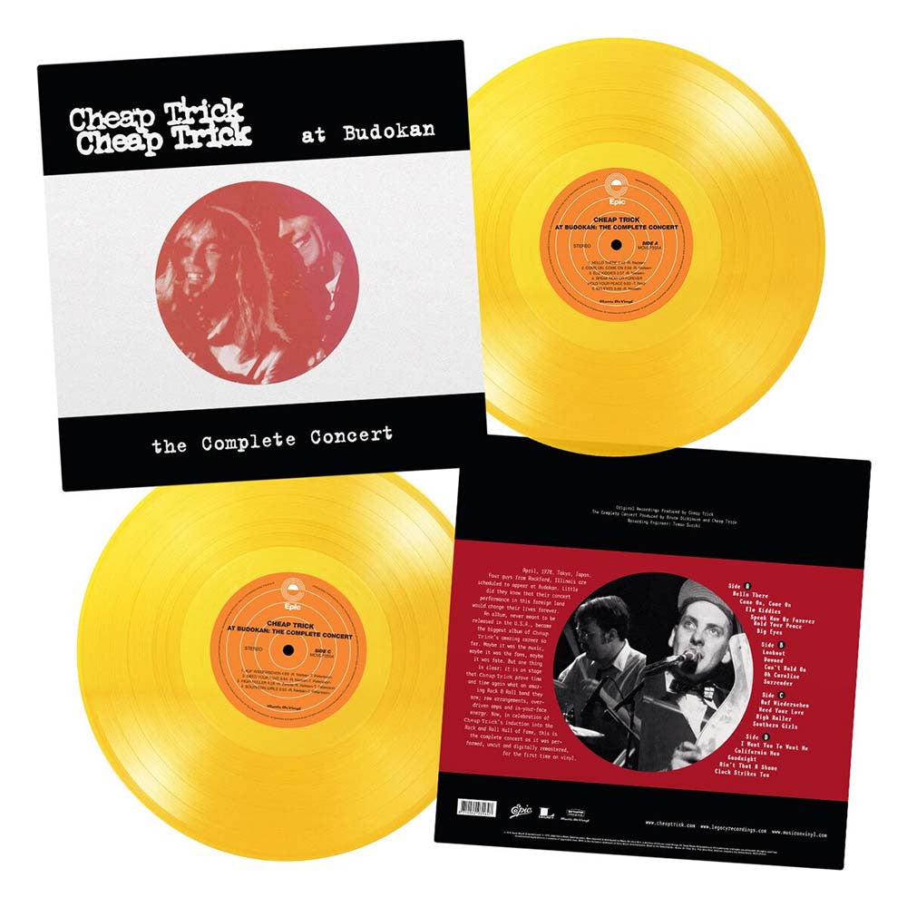 CHEAP TRICK - AT BUDOKAN: THE COMPLETE CONCERT Vinyl LP