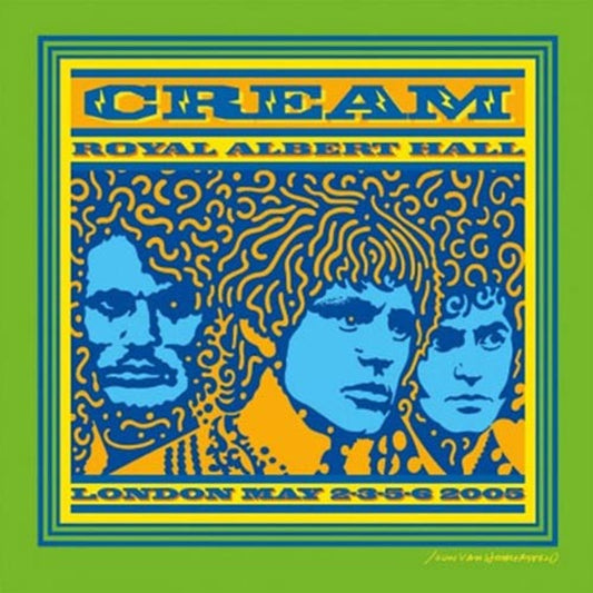 CREAM - ROYAL ALBERT HALL LONDON MAY 2-3-5-6 2005 (LIVE) Vinyl LP