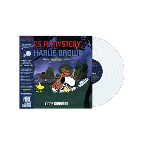 GUARALDI,VINCE - IT'S A MYSTERY CHARLIE BROWN [Clear "Magnifying Glass" BioVinyl] Vinyl LP