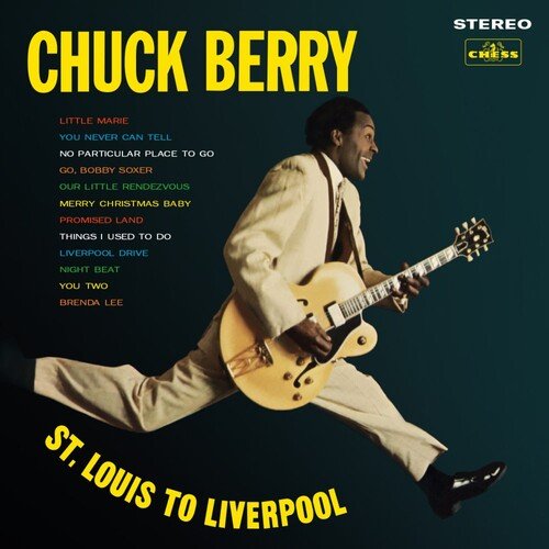 BERRY,CHUCK - ST. LOUIS TO LIVERPOOL Vinyl LP