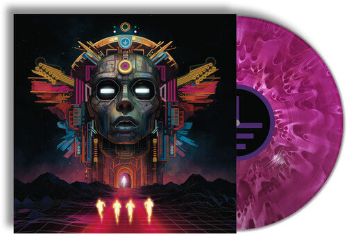 CLUTCH - EARTH ROCKER AUTOGRAPHED Purple Vinyl LP