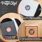 Vinyl Styl® 12 Inch Outer Record Sleeves - Open Top - 50 Count (Clear)