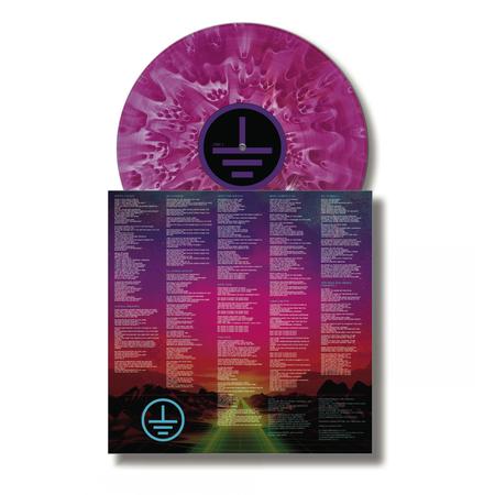 CLUTCH - EARTH ROCKER AUTOGRAPHED Purple Vinyl LP