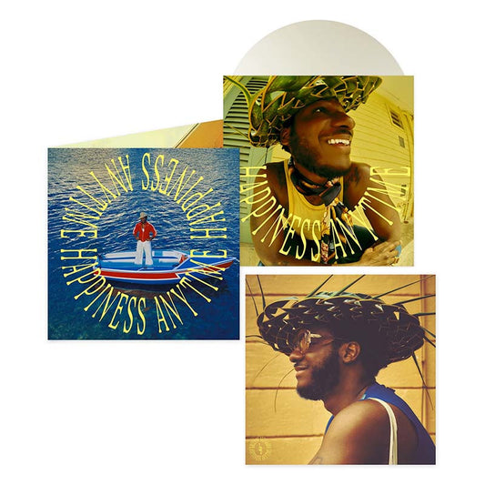 BRIDGES,LEON - HAPPINESS ANYTIME White Sand Vinyl LP
