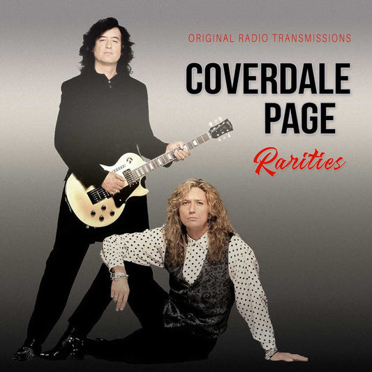 David Coverdale & Jimmy Page Rarities LP White Vinyl LP