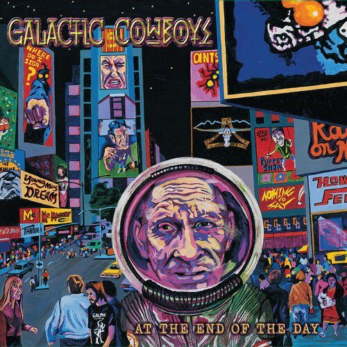 GALACTIC COWBOYS - AT THE END OF THE DAY - SOLAR RED Vinyl LP