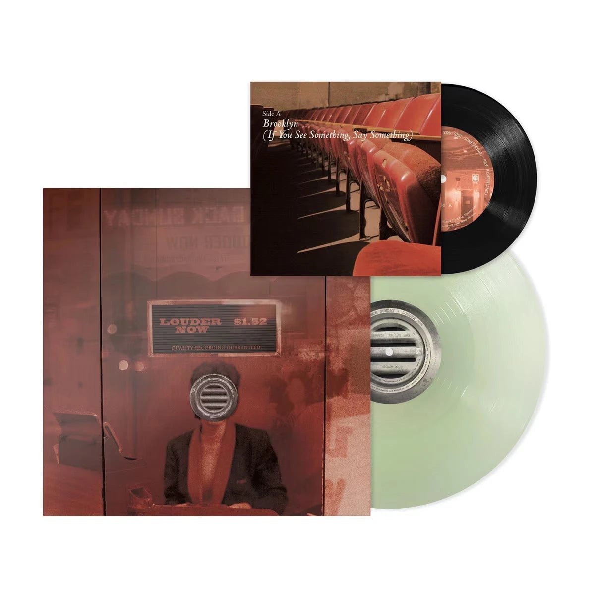TAKING BACK SUNDAY - LOUDER NOW Coke Bottle Clear Vinyl LP