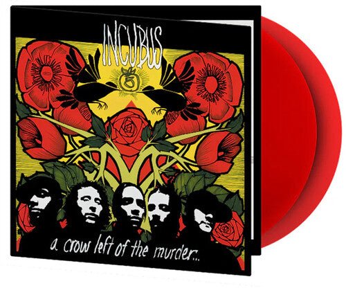 INCUBUS - CROW LEFT OF THE MURDER Red Vinyl LP