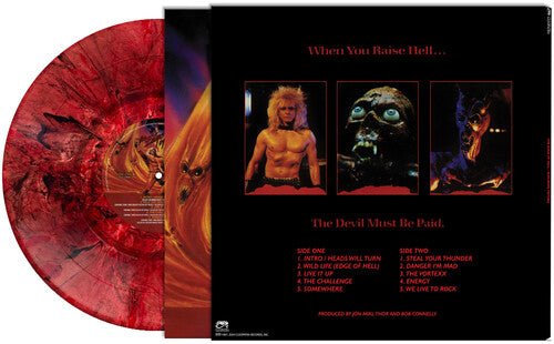 THOR - EDGE OF HELL - RED MARBLE Vinyl LP