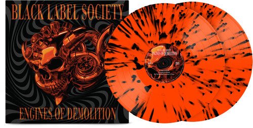 BLACK LABEL SOCIETY - ENGINES OF DEMOLITION Orange & Black Splatter Vinyl LP