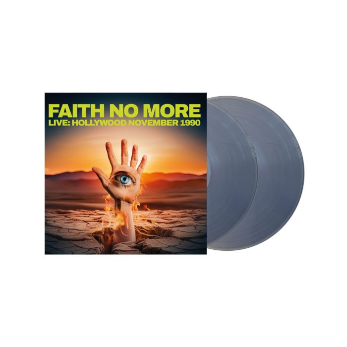 FAITH NO MORE - LIVE HOLLYWOOD NOVEMBER 1990 CLEAR Vinyl LP