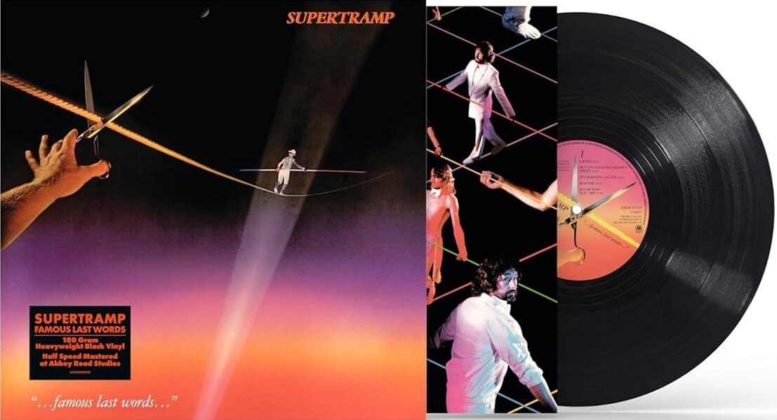 SUPERTRAMP - ...FAMOUS LAST WORDS... Vinyl LP