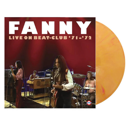 FANNY - LIVE ON BEAT-CLUB '71-'72 Peach Vinyl LP