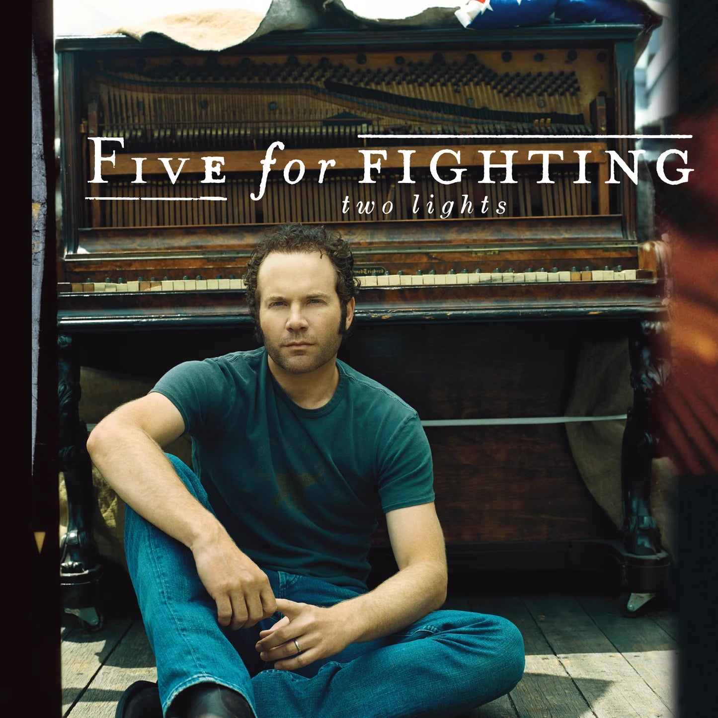 FIVE FOR FIGHTING - TWO LIGHTS Clear Vinyl LP