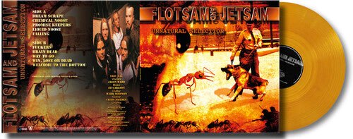 FLOTSAM & JETSAM - UNNATURAL SELECTION Gold Vinyl LP