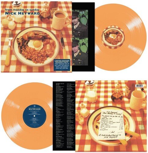 HEYWARD,NICK - FROM MONDAY TO SUNDAY Orange Vinyl LP