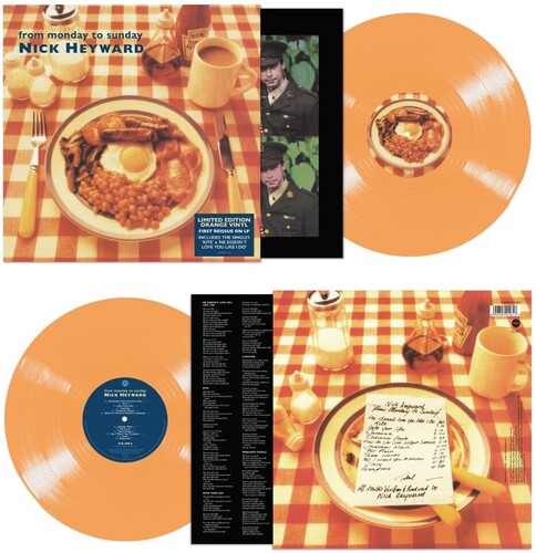 HEYWARD,NICK - FROM MONDAY TO SUNDAY Orange Vinyl LP