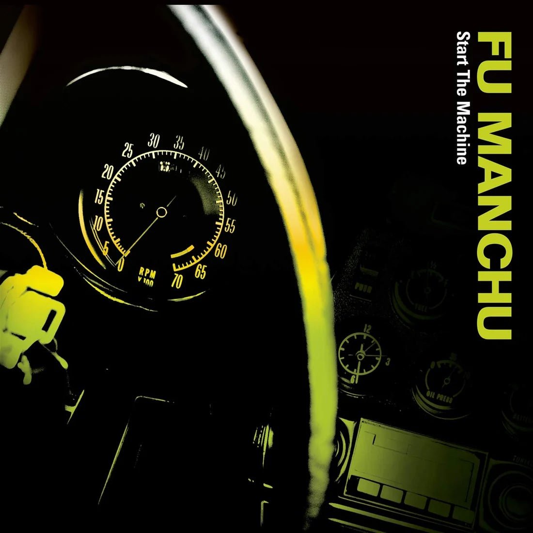 FU MANCHU - START THE MACHINE NEON YELLOW Vinyl LP