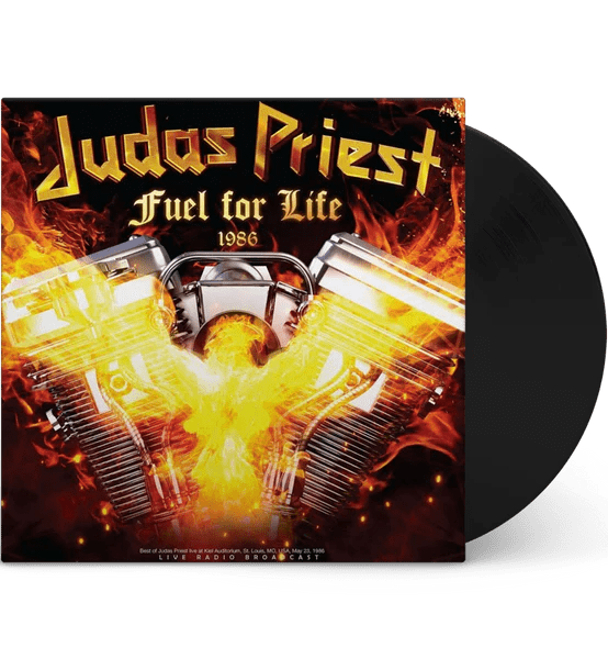JUDAS PRIEST - FUEL FOR LIFE 1986  LIVE RADIO BROADCAST Vinyl LP