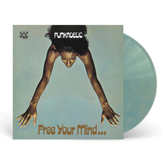 FUNKADELIC - FREE YOUR MIND & YOUR ASS WILL FOLLOW - BLUE Vinyl LP