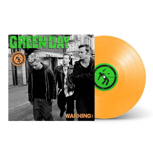 Green Day - Warning 25th Anniversary Edition Neon Orange Vinyl LP