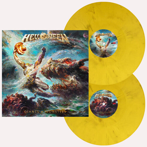 HELLOWEEN - GIANTS & MONSTERS Yellow Vinyl LP