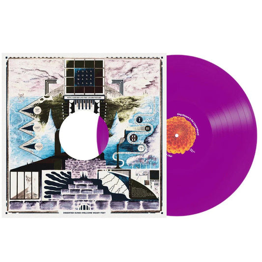 King Gizzard & The Lizard Wizard - Polygondwanaland (100% Recycled Plastic (r-PET), 180 Gram Translucent Purple Vinyl LP