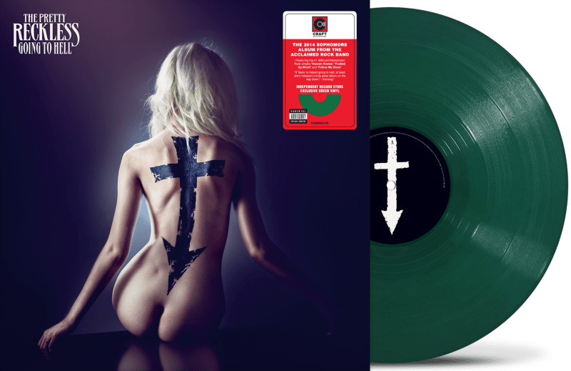 PRETTY RECKLESS - GOING TO HELL Green Vinyl LP