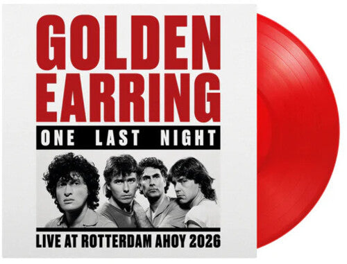 GOLDEN EARRING - ONE LAST NIGHT (LIVE AT AHOY ROTTERDAM 2026) [Limited 180-Gram Translucent Red Colored] Vinyl LP