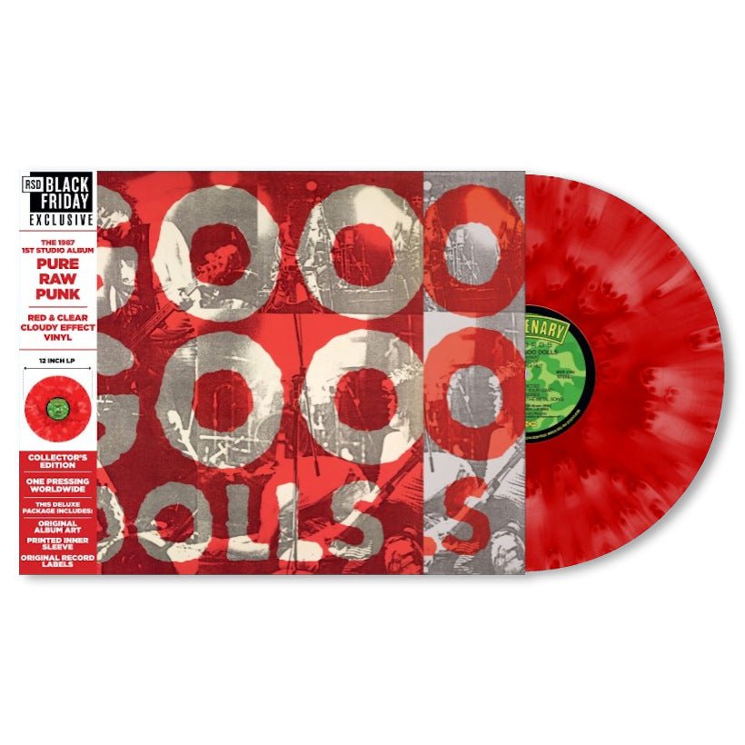 GOO GOO DOLLS - GOO GOO DOLLS RED & CLEAR CLOUDY EFFECT Vinyl LP