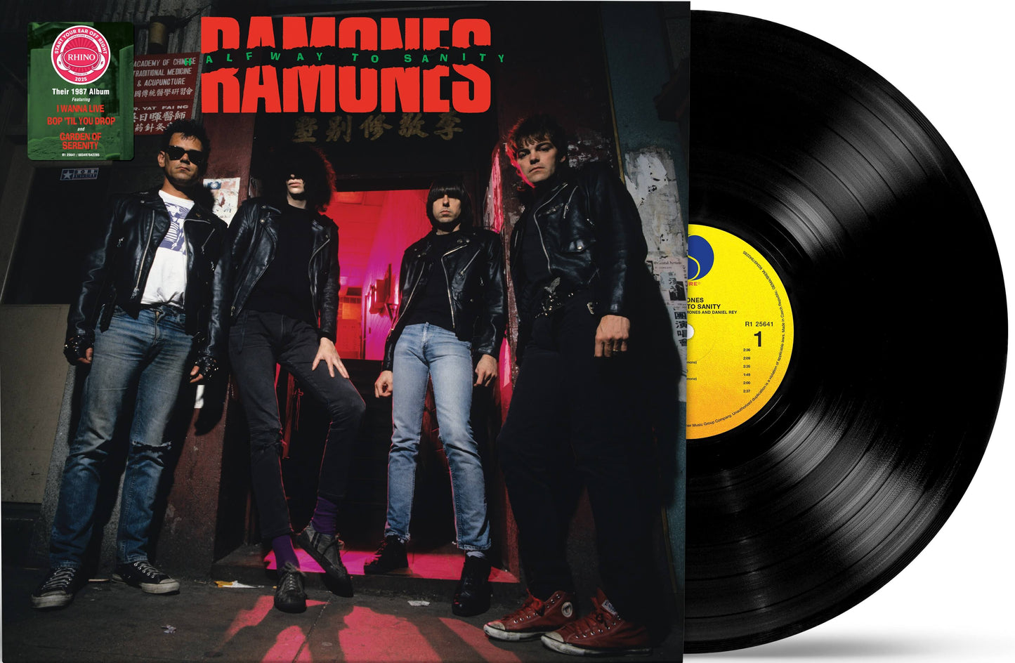 RAMONES - HALFWAY TO SANITY Vinyl LP