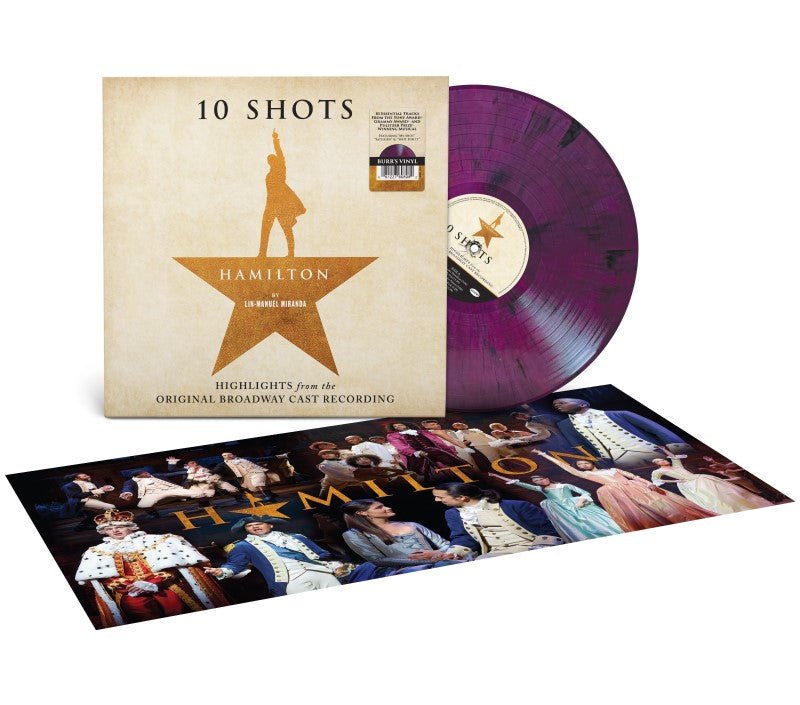 HAMILTON: 10 SHOTS (CABINET'S BATTLE VINYL) -OBCR Tan Smoke Vinyl LP