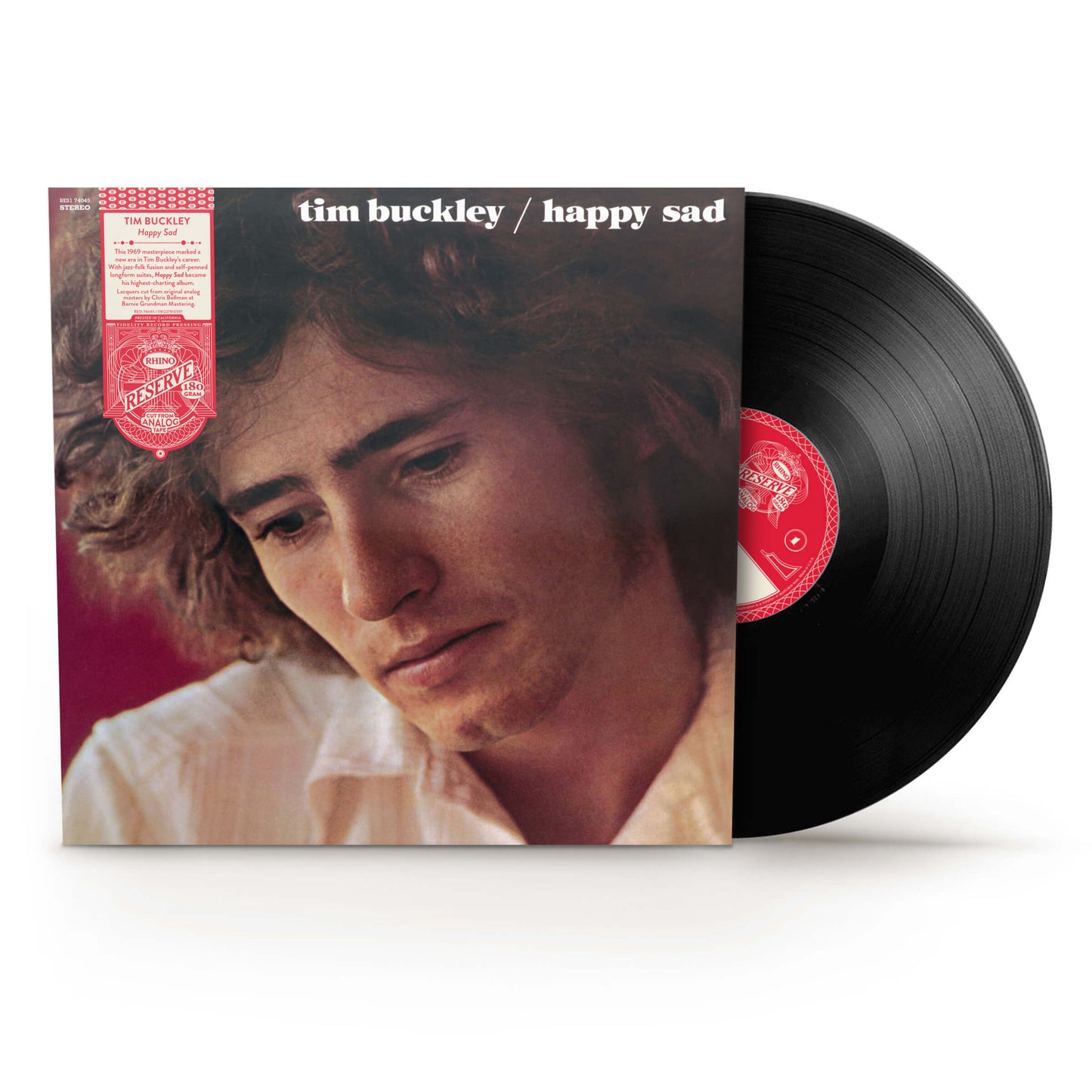 BUCKLEY,TIM - HAPPY SAD (ELEKTRA 75)(RHINO RESERVE) Vinyl LP