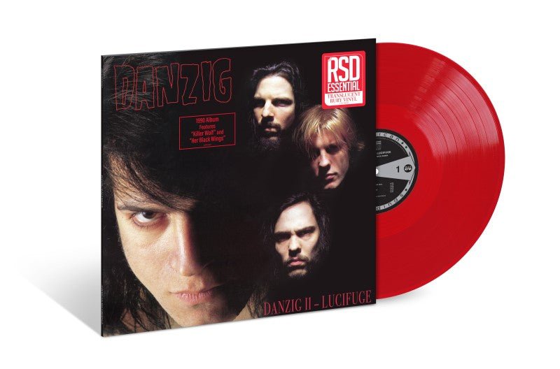 DANZIG - II: LUCIFUGE Clear Red Vinyl LP