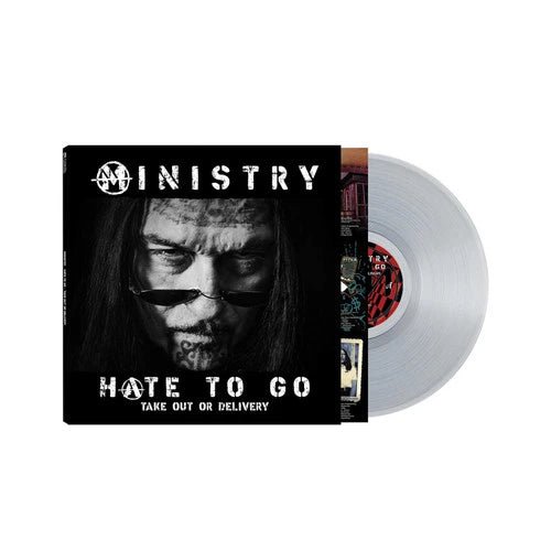 MINISTRY - HATE TO GO: TAKE OUT OR DELIVERY Clear Vinyl LP