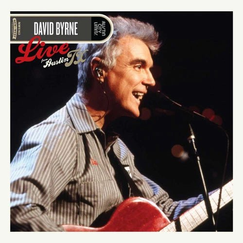 DAVID BYRNE- LIVE FROM AUSTIN, TX - ROSE MARBLE Vinyl LP