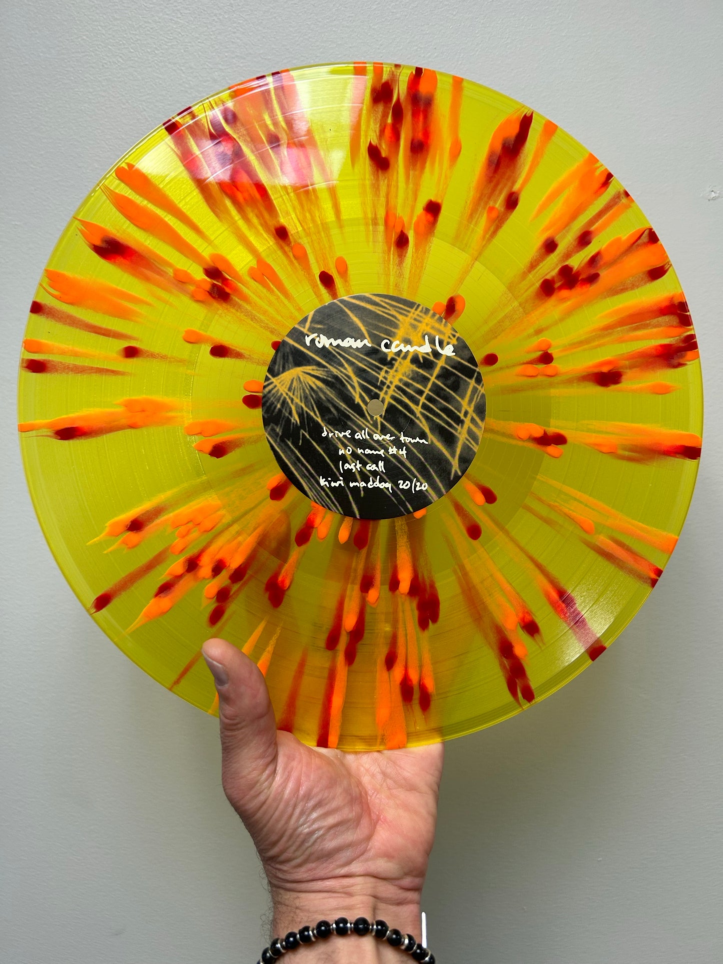 Elliott Smith - Roman Candle Yellow Splatter Vinyl LP