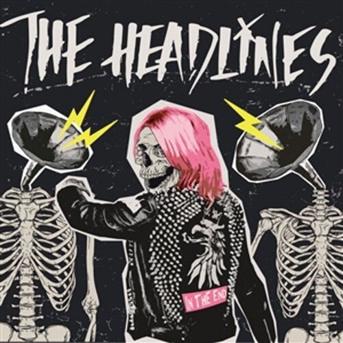 HEADLINES - IN THE END - PINK/WHITE/BLACK HAZE Vinyl LP