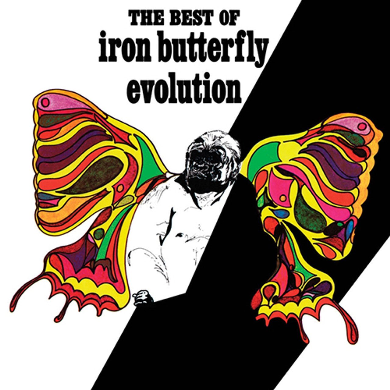 IRON BUTTERFLY - THE BEST OF IRON BUTTERFLY - EVOLUTION 180 GRAM METALLIC SILVER Vinyl LP
