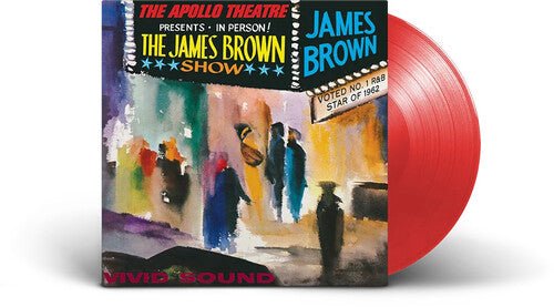 BROWN,JAMES - JAMES BROWN LIVE AT THE APOLLO 1962 Red Vinyl LP