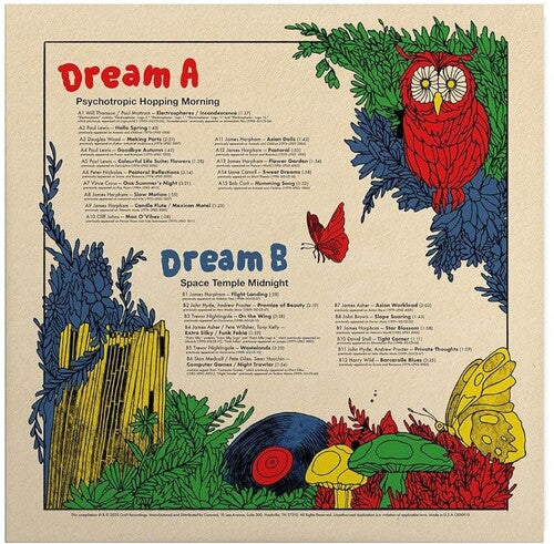 JAZZ DISPENSARY PRESENTS: DREAM A DREAM / VARIOUS Red Vinyl LP