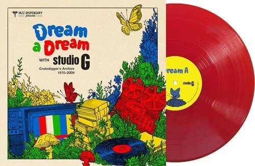 JAZZ DISPENSARY PRESENTS: DREAM A DREAM / VARIOUS Red Vinyl LP
