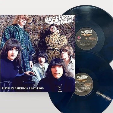 JEFFERSON AIRPLANE - ALIVE IN AMERICA 1967-1969 Dark Blue Marble Vinyl LP
