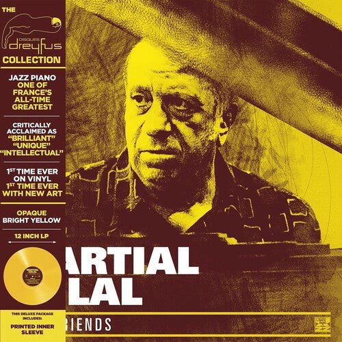 MARTIAL SOLAL - JUST FRIENDS - YELLOW Vinyl LP