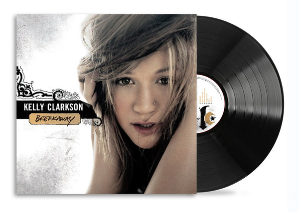 Kelly Clarkson hotsell Breakaway Urban Outfitters Glittery Gold Vinyl